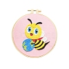 Animal Theme DIY Display Decoration Punch Embroidery Beginner Kit SENE-PW0003-073F-1