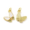 Brass Micro Pave Colorful Cubic Zirconia Charms KK-E068-VF099-1