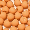 Rubberized Acrylic Beads OACR-G012-05J-3