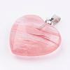 Natural & Synthetic Mixed Gemstone Pendants G-S045-11-B-2