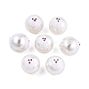 Halloween Opaque ABS Plastic Imitation Pearl Enamel Beads KY-G020-01O-3