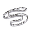 304 Stainless Steel Box chain Necklaces NJEW-F242-13P-F-1