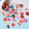 70Pcs Flatback Glass Cabochons for DIY Projects GGLA-SZ0001-33A-5