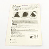 Plastic Fluffy Romantic Princess Pad Style Props OHAR-R095-10-5