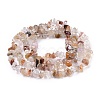 Chip Natural Rutilated Quartz Bead Strands G-L454-08-5