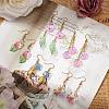 SUNNYCLUE DIY Flower Dangle Earring Making Kits DIY-SC0001-37-5