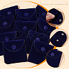 Square Velvet Jewelry Package Bags ABAG-WH0035-055A-01-4