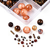 DIY 18 Style Resin & Acrylic Beads Jewelry Making Finding Kit DIY-NB0012-04C-3