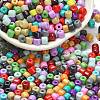 Baking Paint Pearlized Glass Seed Beads SEED-C001-04A-13-1