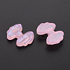 Plating Transparent Acrylic Cabochons TACR-N006-52E-4