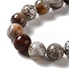 Natural Mexican Agate Beads Strands G-E578-02B-3