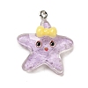 Marine Animal Series Resin Pendants RESI-Q012-01B-05-1