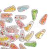 45Pcs 9 Colors Plastic with Resin and Polymer Clay Accessories RESI-CJ0001-175-7