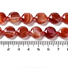Natural Red Agate Beads Strands G-NH0004-029-5
