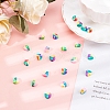 SUNNYCLUE 100 Pcs 5 Colors Handmade Polymer Clay Beads CLAY-SC0001-10-4