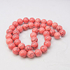 Synthetic Turquoise Beads Strands TURQ-H038-8mm-XXS18-1