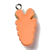 Opaque Resin Pendants RESI-D055-028P-3