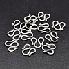 925 Sterling Silver S-Hook Clasps STER-F014-04C-2