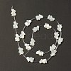 Natural White Shell Mother of Pearl Shell Beads BSHE-B005-01-1