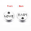 Valentines Day Gift Ideas for Wife Tibetan Style Alloy Charms Pendants TIBEP-A123976-AS-FF-1