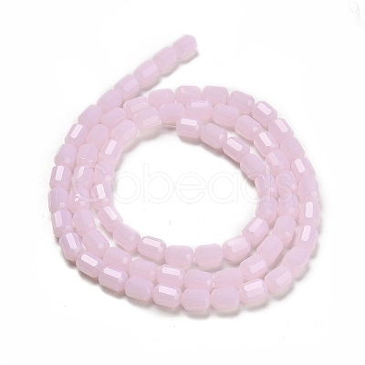 Imitation Jade Glass Beads Strands GLAA-G112-06B-1