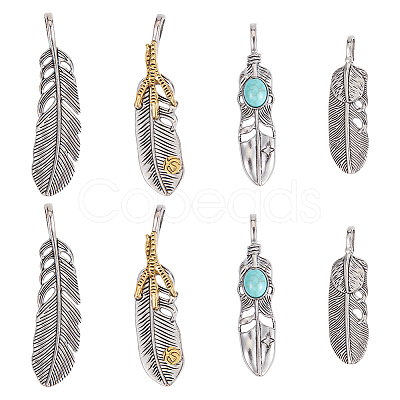 Gorgecraft Alloy Big Pendants FIND-GF0004-16-1