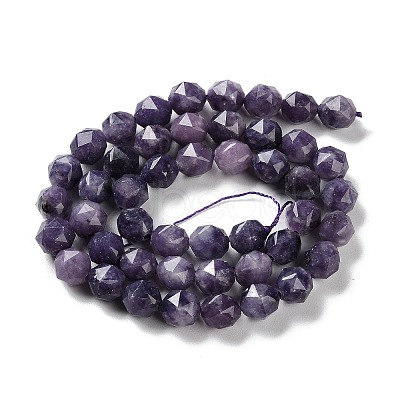 Natural Lepidolite Beads Strands G-NH0021-A07-01-1