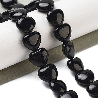 Natural Obsidian Beads Strands G-B022-37C-1