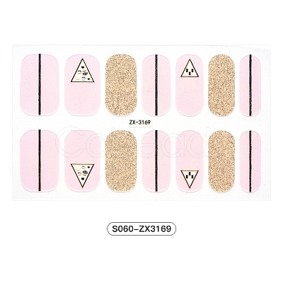 Full Cover Ombre Nails Wraps MRMJ-S060-ZX3169-1