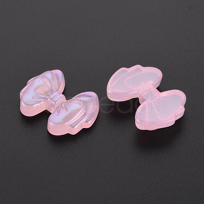 Plating Transparent Acrylic Cabochons TACR-N006-52E-1