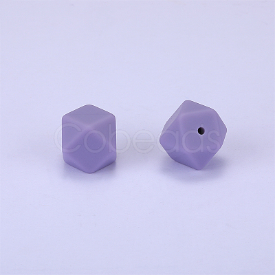 Hexagonal Silicone Beads SI-JX0020A-42-1