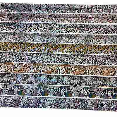 10 Style Transfer Foil Nail Art Stickers MRMJ-F012-04O-1