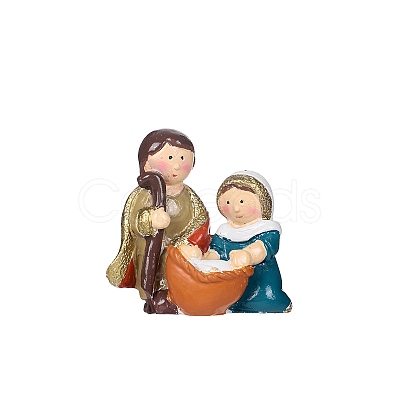 Resin Nativity of Jesus Display Decoration PW-WG4048B-03-1