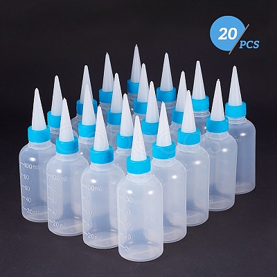 Plastic Glue Bottles Sets DIY-BC0002-43-1