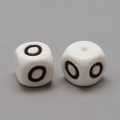 Food Grade Eco-Friendly Silicone Beads SIL-R001-O-1