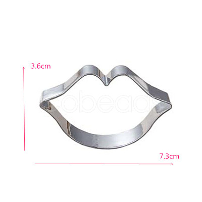 Tarnish Resistant 304 Stainless Steel Cookie Cutters DIY-E012-24-1