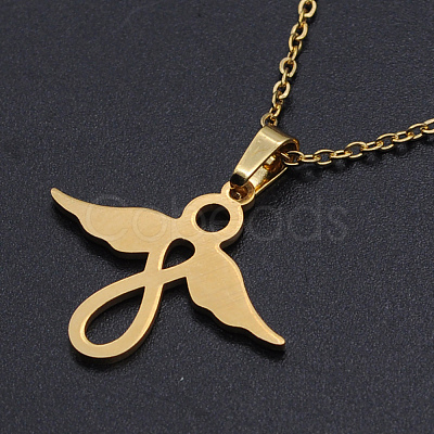 201 Stainless Steel Pendants Necklaces NJEW-S105-JN692-45-2-1