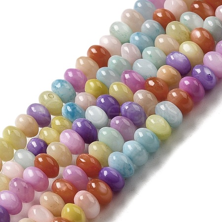 Natural Freshwater Shell Beads Strands X-SHEL-H003-02-1