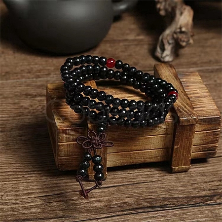 108 Beads Prayer Mala Bracelet PW-WG98399-09-1