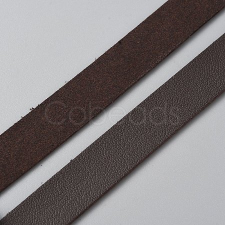 10M Flat Imitation Leather Cord LC-WH0003-08D-02-1