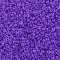 Frosted Colours Glass Seed Beads, Rondelle, Blue Violet, 2mm, Hole: 1mm, about 660pcs/set