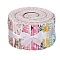 40 Colors Patchwork Craft Cotton Quilting Fabric, Jelly Roll Fabric, Clothing Accessories, Mixed Color, 260~1000x145~1000x62mm