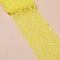 Elastic Lace Trim, Lace Ribbon For Sewing Decoration, Yellow, 80mm