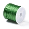 30M Elastic Crystal Thread, Jewelry Beading Cords, For Stretch Bracelet Making, Green, 0.8mm, about 32.81 Yards(30m)/Roll