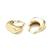 Rack Plating Brass Handbag Shape Hoop Earrings for Women EJEW-F306-04G-2