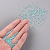 11/0 Grade A Transparent Glass Seed Beads X-SEED-N001-F-257-4