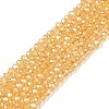 Electroplate Glass Beads Strands EGLA-A044-T2mm-A03-1