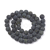 Natural Serpentine/Green Lace Stone Beads Strands G-T106-083-3