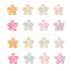 80pcs 8 Colors Transparent Acrylic Beads TACR-CJ0001-25-1