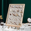 Desktop Wooden Hair Clip Display Frame PW-WG60CE7-03-1